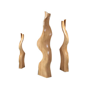 欧卡德现代简约实木艺术摆件