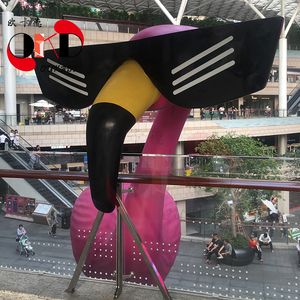 廠家直銷玻璃鋼雕塑時尚地標擺件雕塑美陳室外室內美化空間雕塑